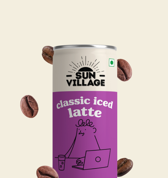 Coconut milk latte